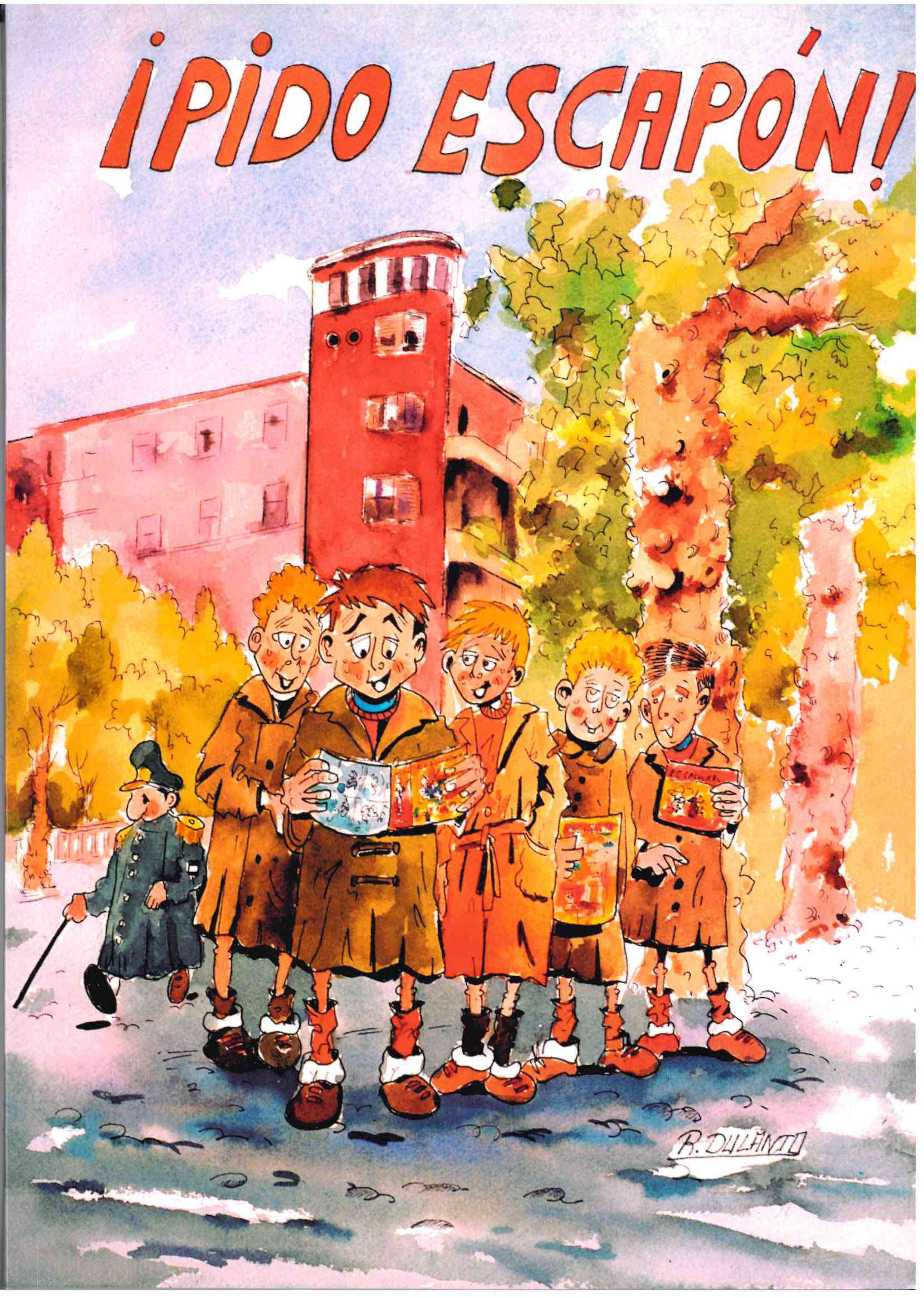¡Pido Escapón! Aventuras de Los niños de los Cincuenta en miranda de Ebro. SIN USAR