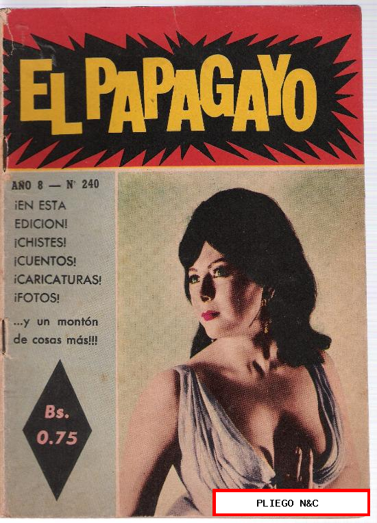 El Papagayo. (Venezuela años 50) nº 240