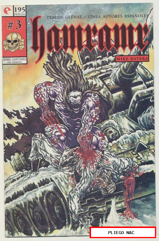 Hamramr. Glénat 1995. Nº 3
