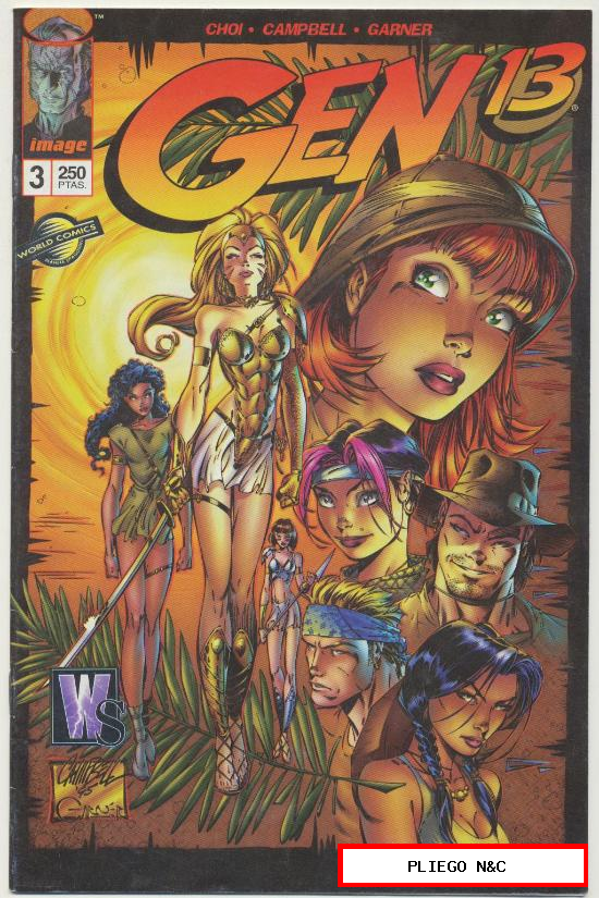 Gen 13. World Comics 1996. Nº 3