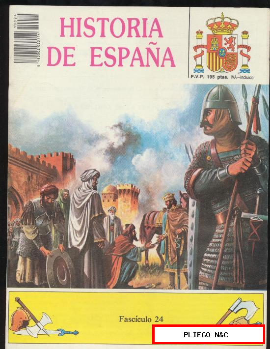 Historia de España nº 24. Editorial Genil