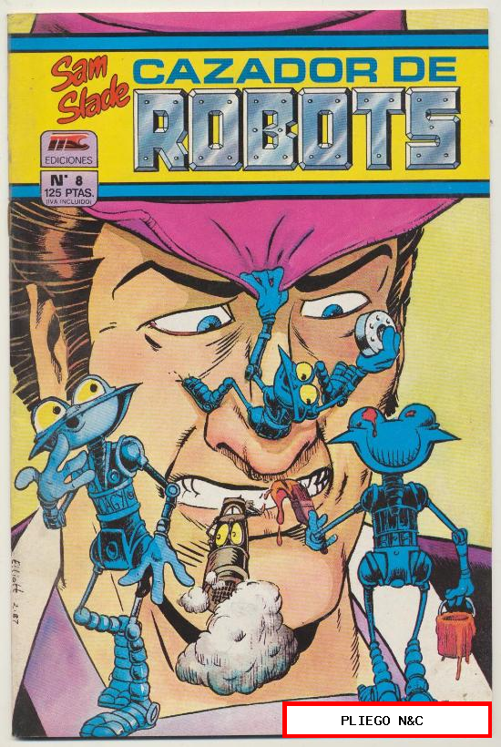 Robo-Hunter. MC 1986. Nº 8 Cazador de Robots