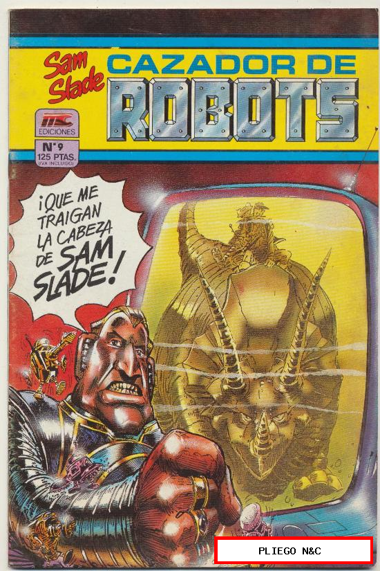 Robo-Hunter. MC 1986. Nº 9 Cazador de Robots