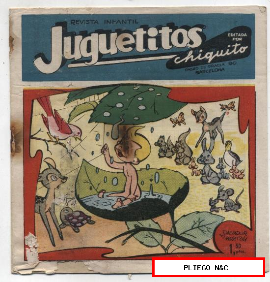 Juguetitos nº 1. Edit. Chiquito 1955