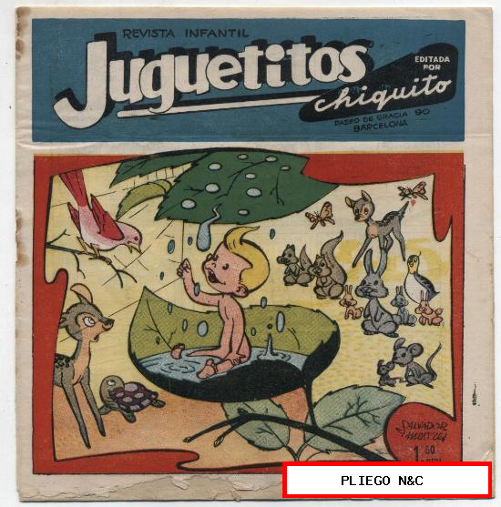 Juguetitos nº 1. Edit. Chiquito 1955