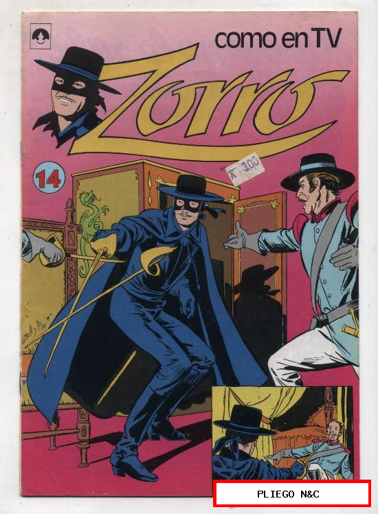 Zorro nº 14. Editorial Tucumán. Buenos Aires