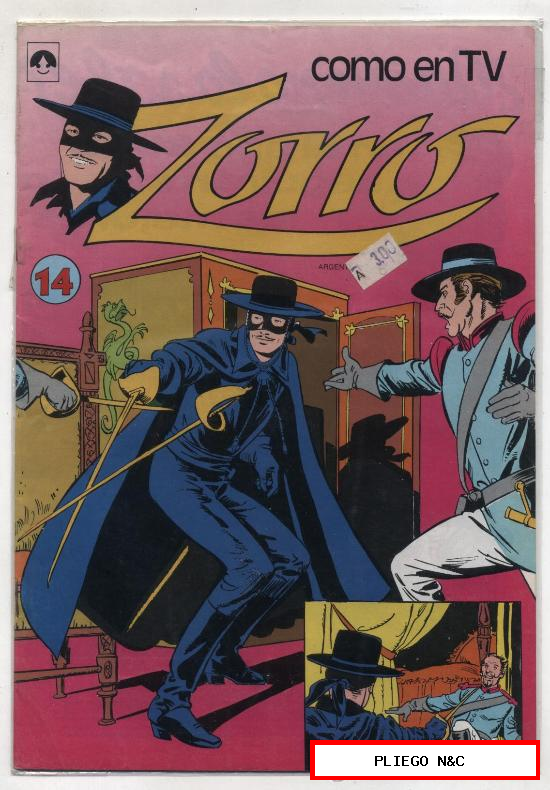 Zorro nº 14. Editorial Tucumán. Buenos Aires