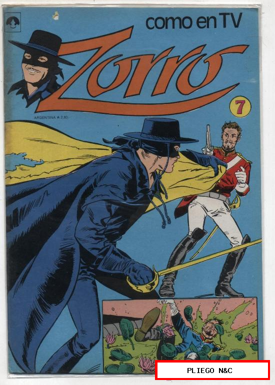 Zorro nº 7. Editorial Tucumán. Buenos Aires