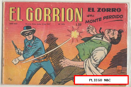 El Gorrión nº 1275. Buenos Aires 1957