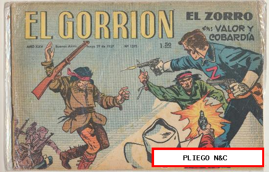 El Gorrión nº 1273. Buenos Aires 1957