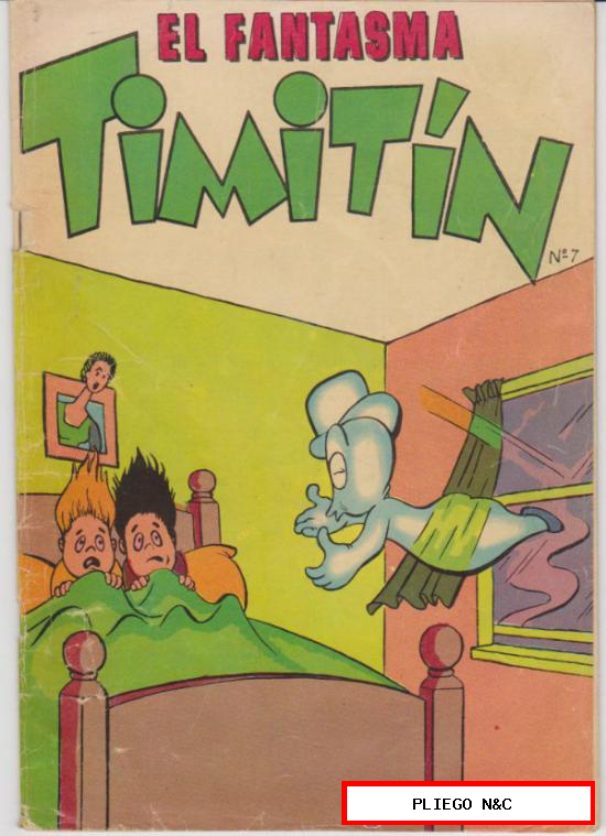 El Fantasma Timitin nº 7. Edit. la Prensa. Méjico 1959