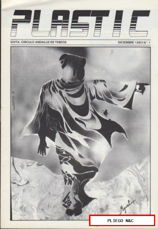 Plastic nº 1. Círculo Andaluz de Tebeos. Diciembre 1983