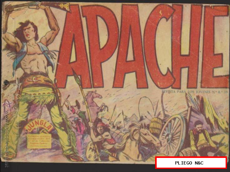 Apache 1ª parte. Maga 1959. Colección completa 56 ejemplares