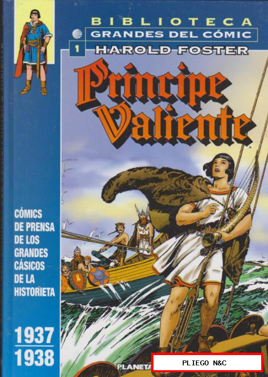 Príncipe Valiente, Tomos nº 1, 2 y 3. Biblioteca Grandes del Comic