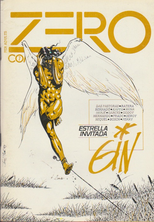 Zero Comics. Antoni Garcés 1981. Nº 7