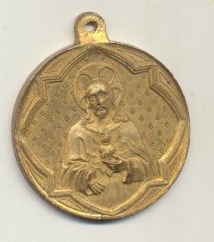 Medalla. AE-33. Corazón de Jesús