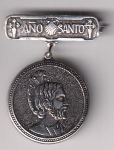 Santiago. Medalla (3 cms.) Año Santo 1982