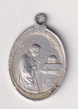 San Luis Gonzaga. Medalla (AL. 2,6 cms.) R/ O maría Concebida sin pecado Ruega por mí