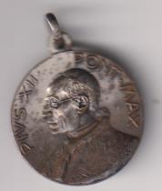 Pius XII. Medalla (AE. 2.6 Cms.) R/ San Pedro y San Pablo