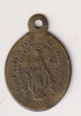 Marie conçue sans péché priez pour nous. Medalla (AE. 2,2 cms.) Año 1830