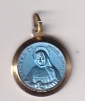 Beata Teresa de Jesús Jornet Medalla con reliquia (2,2 cms.)