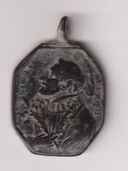 San Francisco javier. Medalla (AE 28 mms.) R/ San Ignacio de Loyola