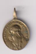 San Romualdo Abad. medalla (AE 20 mms.) R/ Salvator Mundi Salv N. Siglo XVI-XVII. MUY RARA