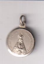 Ntra. Sra. del Rosario de Cádiz. Medalla (AE plateado 18 mm.) 