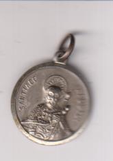 Santiago Apóstol. Medalla (MetAL Blanco 20 mm.) R/Año Santo 1971
