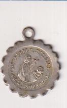 San Luis Gonzaga. Santa Obra del Catolicismo. Medalla (AL 20 mm.) R/Inmaculada