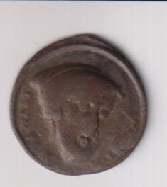 S. Anastasio. medalla (AE 35 mm.) R/S. Venancio. Siglo XVII-XVIII