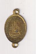 Sepulcro de Jesucristo. Medalla de Rosario Servita. (AE 18 mm.) R/mater Dolorosa. Siglo XIX