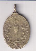 Inmaculada. Medalla (AE 25 mm.) R/Cáliz. Siglo XVIII