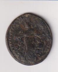 Santa Bárbara. Medalla (AE 30 mm.) R/Virgen