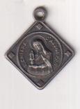 Santa Clara de Asís. Medalla (AR 16 mm.) R/Recuerdo de Asís