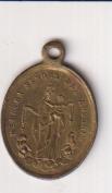 Ntra. Sra. del Rosario. Medalla (AE 18 mm.) R/Ntra. Sra. del Carmen. Siglo XIX