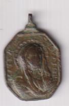 Mater Salvator. Medalla (25 mms.) R/ S. Carlos Borromeo. Siglo SVII-XVIII