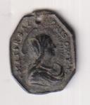 Mater Salvatoris Medalla (AE 20 mms.) R/ Salvator Mundis...Siglo XVIII