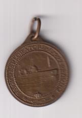 Regio esploratore Em. Pessagio (Emanuel pessagno. Medalla (AE 25 mms.) R/Superare. Superarsi