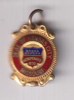 Medalla o insignia. Seals of Kansas City. Missouri. R/Heart of América. The Scout