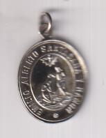 San Juan Bautista. Medalla nominativa. (AR 21 mms.) R/Nació el 31 de Octubre de 1870