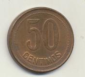 España. II República. 50 Céntimos. AE. 1937 *19-34