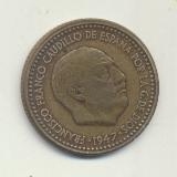 Estado Español. 1 Peseta 1947 *19-49