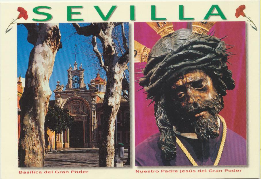 Sevilla. Nuestro Padre Jesús del Gran Poder y Basílica. año 1999. ¡IMPECABLE!