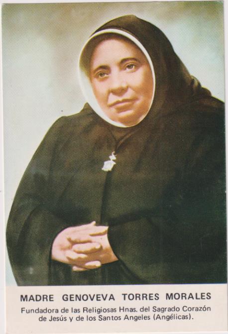 Estampa (11,8x8) Madre Genoveva Torres Morales