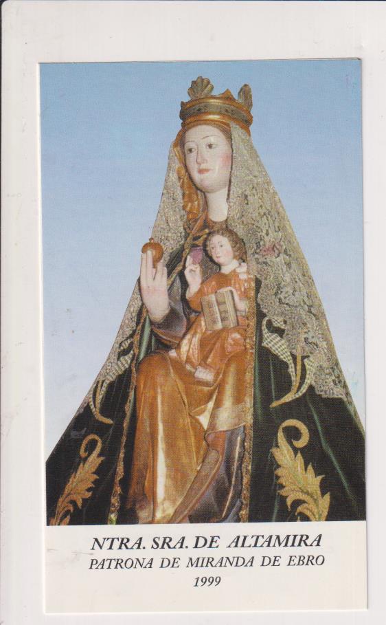 Novena a Ntra. Sra. de Altamira, patona de Mirande de Ebro, 1999