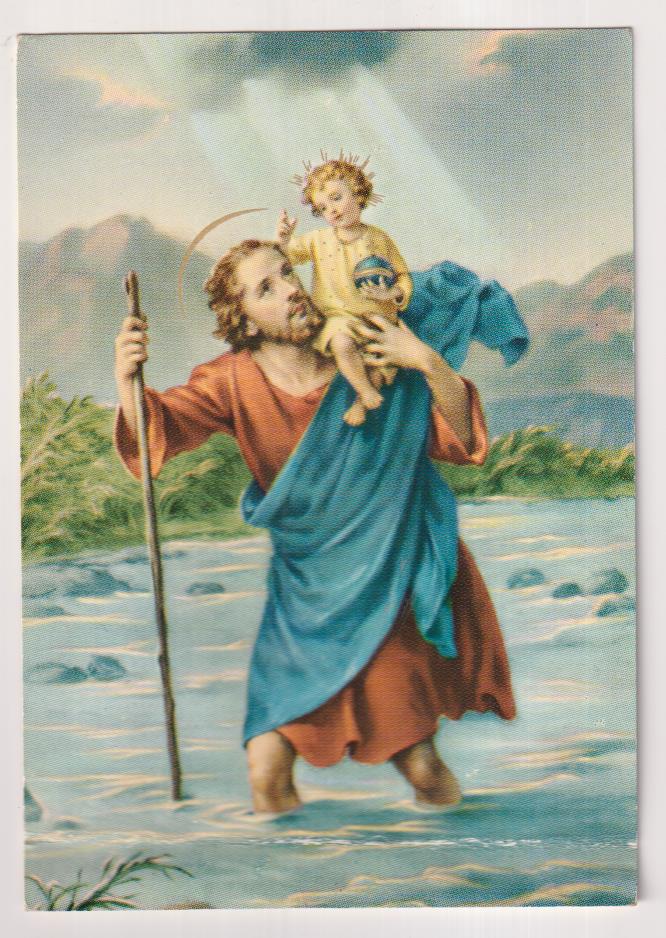 San José. Escrita al dorso. Años 50