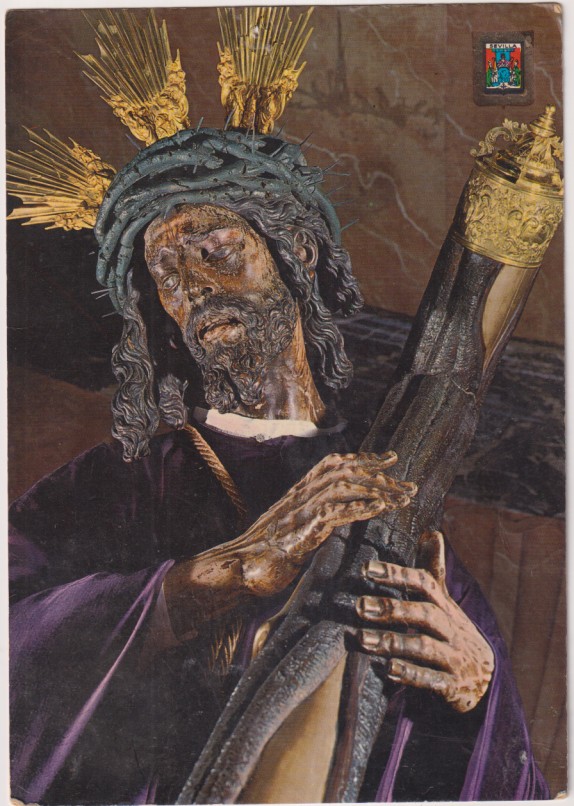 Postal Tamaño doble Postal (21x15,5 c.) Sevilla nº g-10. Nuestro padre Jesús del Gran Poder.