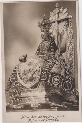 Ntra. Sra. de las Angustias, Patrona de Granada Tarjeta postal. Sin usar