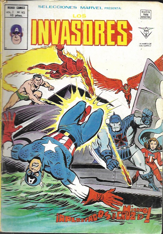 Selecciones Marvel. Vértice 1977. Nº 45